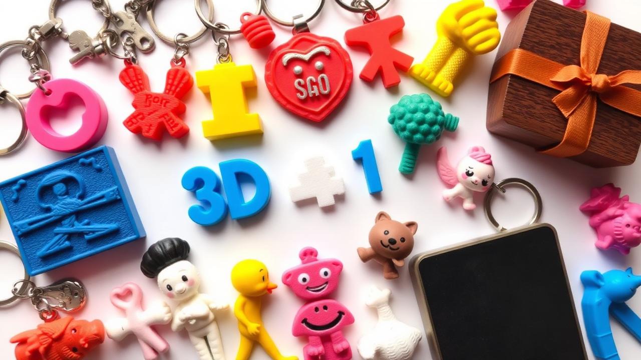 Exemplos de produtos impressos em 3D